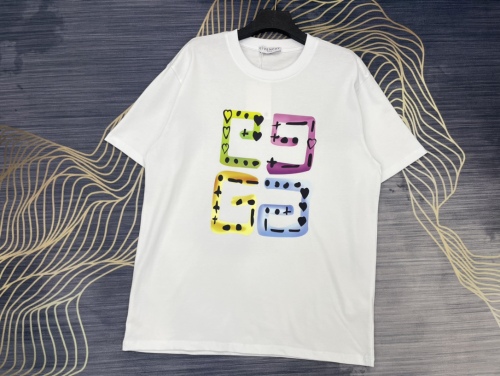 Givenchy 2023 spring and summer seven g letter logo couple short -sleeved T -shirt