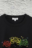 LOEWE three coalball elves embroidered T -shirt short sleeves