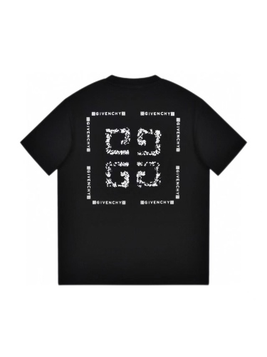 Givenchy Before and after the incomplete letters print LOGO short -sleeved T -shirt