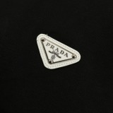 Prada Classic Triangle Label Logo round neck short sleeves