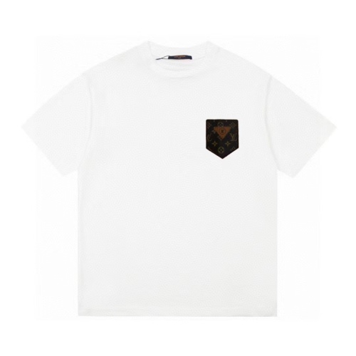 Louis Vuitton Limited Show Laohua Patch Skin Pocket Short -sleeved T -shirt