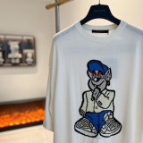 Louis Vuitton 23ss's most rap bear knitted short sleeves