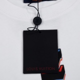 Louis Vuitton Limited Show Phantom Phantom Color Doodle Punnery Short -sleeved T -shirt
