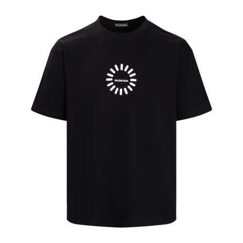 Balenciaga loaded the letter short -sleeved T -shirt