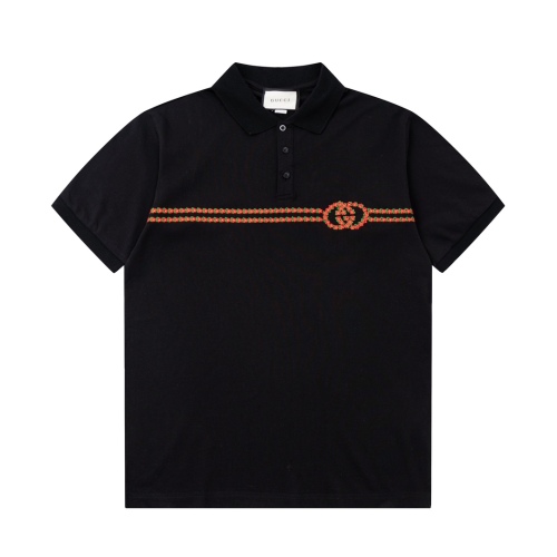 GUCCI 23SS flower rope dual GG embroidery POLO