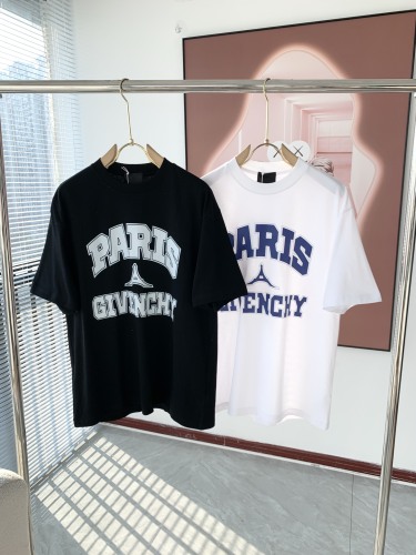 Givenchy 2023 spring and summer couple short -sleeved T -shirt