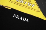 Prada 23SS Pre -pattern printing △ Triangle short -sleeved T -shirt