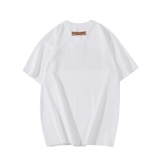 Louis Vuitton 2023 oblique line letter short -sleeved round neck shirt