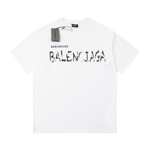 Balenciaga 2023SS printing logo T -shirt couple model