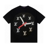 Louis VuittonLouis Vuitton Limited Watch Stereo Short -sleeved T -shirt