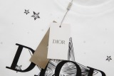 Dior 23ss logo star print short sleeve