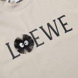 Loewe X My Neighbor Totoro Co -branded Coal Ball Elf Short Sleeve T -shirt