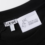 LOEWE 23SS spring and summer Hal's mobile castle Casifa pocket flame embroidered logo short sleeves