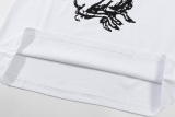 Burberry 2023 Summer Customized Digital Jet Printing Angel Logo Logo Couples short -sleeved T -shirt