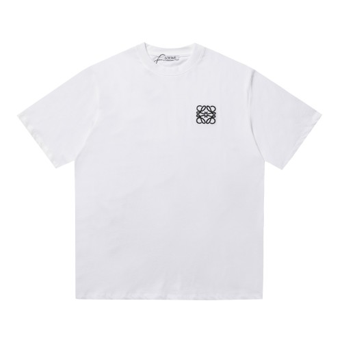 Loewe classic embroidered small label short -sleeved T -shirt