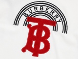 Burberry 23SS red letter BT letters, cloth embroidery short sleeves