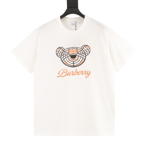BURBERRY Boom Bear Printing Short -sleeved T -shirt