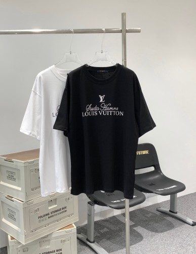 Louis Vuitton Write the Basic Printing Short Sleeve Real Quality Style