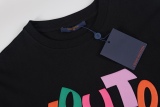 Louis Vuitton 2023SS spring and summer color letter love series catwalk T -shirt