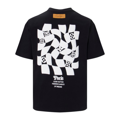 Louis Vuitton 2023SS Baiqi Pancaine Foam Printing T -shirt