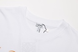 Loewe cartoon letter logo round neck short sleeves