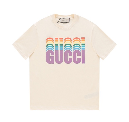 Gucci 23ss logo gradient print short -sleeved T -shirt