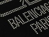 Balenciaga classic symmetrical BB letter drill printing