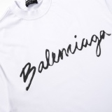 Balenciaga 23SS Write Signature Alphabet Print Short Sleeve