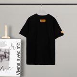 Louis Vuitton logo printed slot short -sleeved T -shirt