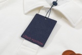 Louis Vuitton 2023 Spring Leather Loin Badge Polo shirt T -shirt