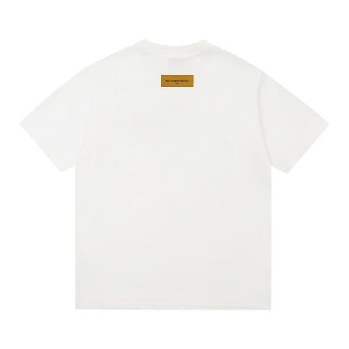 Louis vuitton color pumpkin printed short -sleeved T -shirt