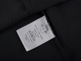 Dior 2023SS Damage Letter LOGO Round Neck Short Sleeve