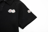 MONCLER 2023 Portal Blessing Double Standard Polo Short Sleeve