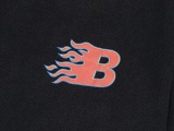 Balenciaga B -character flame printing water washing water to make day short sleeves