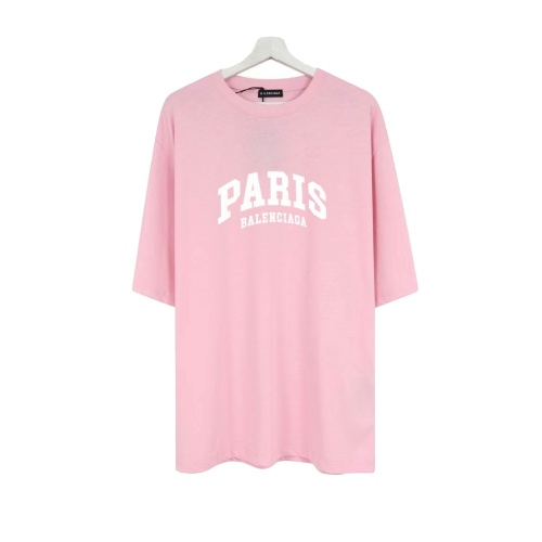 Paris printed short sleeves in Balenciaga chest