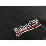 Balenciaga Washing water to destroy embroidery short sleeves