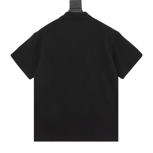 Louis vuitton, needle embroidered short -sleeved POLO shirt