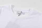 Burberry 2023 Summer Customized Digital Jet Printing Angel Logo Logo Couples short -sleeved T -shirt