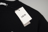 Dior chest old flower pocket T -shirt
