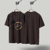 Travis Scott Cactus Jack x Fragment Design joint Model Fujiwara DJ people face print short -sleeved T -shirt