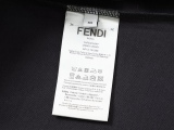 Fendi full seal logo round neck short sleeve