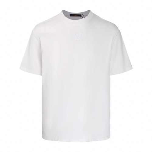 Louis vuitton bumps, flower round neck short sleeves