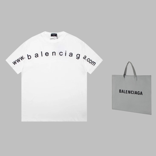 Balenciaga 2023SS URL, embroidered round neck T -shirt