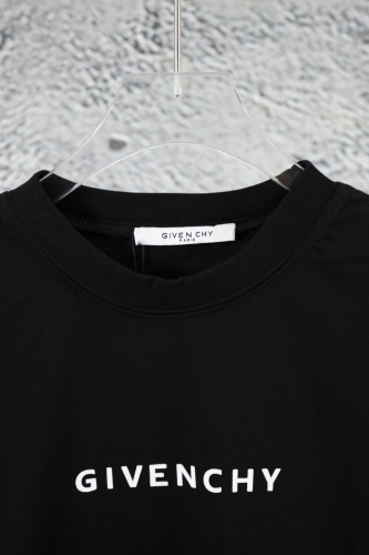 Givenchy 23SS letters before and back print short -sleeved T -shirts