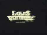 Louis Vuitton 2023 Spring / Summer Phantoming Graffiti LOGO LOGO Alphabet Make Printed Half -Sleeve T -shirt Couple