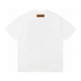 Louis Vuitton limited robot embroidered short -sleeved T -shirt