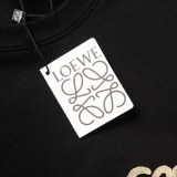 Loewe 2023 Summer Paula'sibiza series stereo embroidery short -sleeved T -shirt couple models
