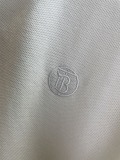 Burberry 2023 Big Net Eye Eye Cotton Bead Washed Washed Finguile Fashion Casual POLO shirt