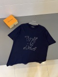 Louis Vuitton embroidered short -sleeved T -shirt