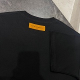 Louis Vuitton big naming foam print short sleeves